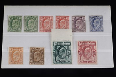 Lot 502 - Falkland Islands: 1904-12 set, 1.2d to 5s