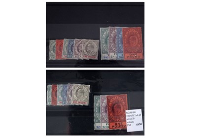 Lot 255 - Two Gibraltar sets: 1930 and 1904-08