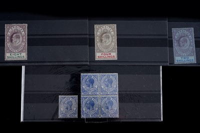 Lot 519 - Gibraltar: 1906-11 high values and others