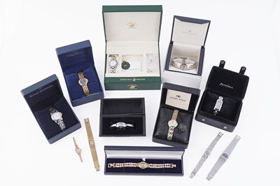 Lot 253 - A collection of 20th Century lady's and quartz wristwatches
