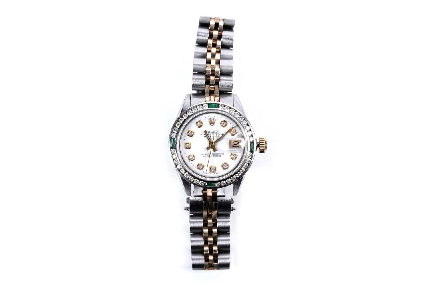 Lot 757 - Rolex Oyster Perpetual Datejust: a lady's automatic superlative chronometer wristwatch