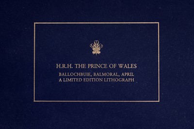 Lot 297 - King Charles III (formerly HRH The Prince of Wales) - Ballochbuie, Balmoral, April | lithograph
