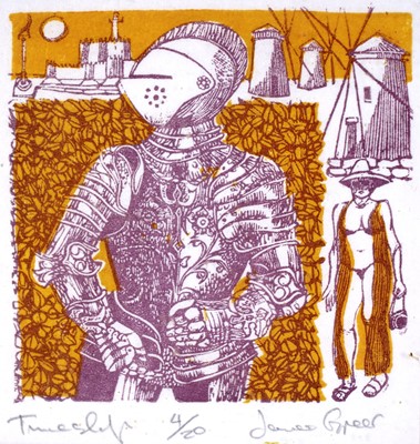 Lot 733 - James Greer - Timeslip | wood engraving