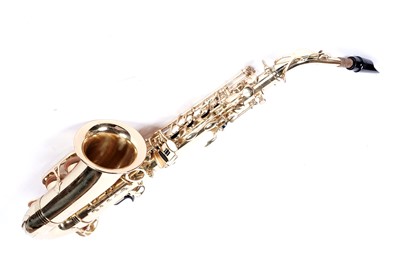 Lot 34 - An Elkhart series II alto saxophone