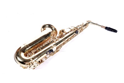 Lot 34 - An Elkhart series II alto saxophone
