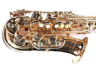 Lot 34 - An Elkhart series II alto saxophone
