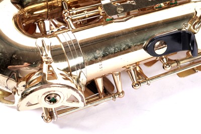 Lot 34 - An Elkhart series II alto saxophone