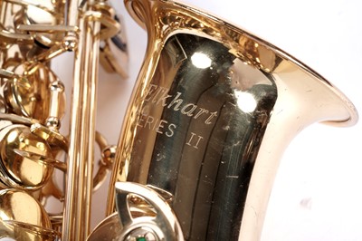 Lot 34 - An Elkhart series II alto saxophone