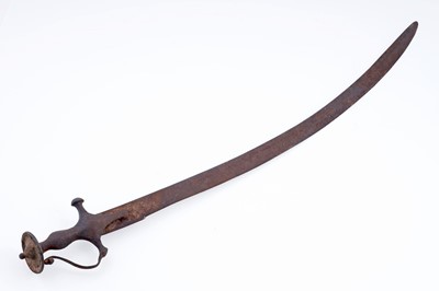 Lot 344 - A 19th Century Indian Talwar sword