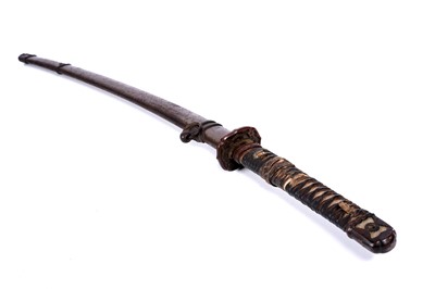 Lot 557 - A Second World War period Military Issue Japanese katana sword