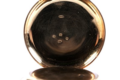 Lot 802 - John Vincent: an 18ct yellow gold cased open faced pocket watch