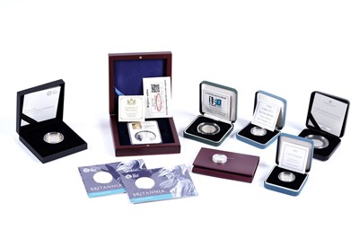 Lot 367 - A selection of United Kingdom Royal Mint silver collectors' coins