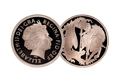 Lot 297 - Queen Elizabeth II gold proof sovereign, 2012