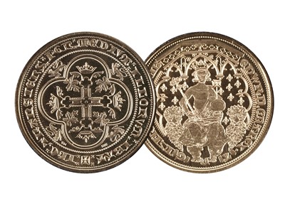 Lot 307 - The London Mint Millionaires Collection gold double Leopold type coin