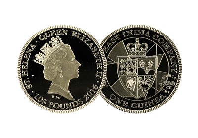 Lot 308 - The East India Company gold spade guinea type coin, 2016