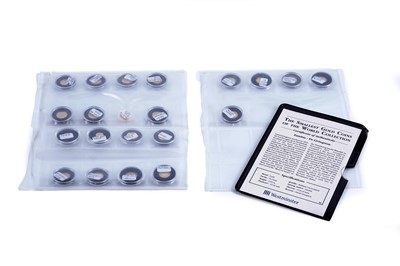 Lot 309 - Twenty-one of The Smallest gold coins of the World