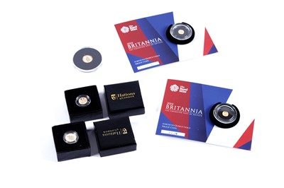 Lot 317 - A selection of small gold coins