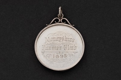 Lot 662 - A late Victorian Scottish provincial silver medal