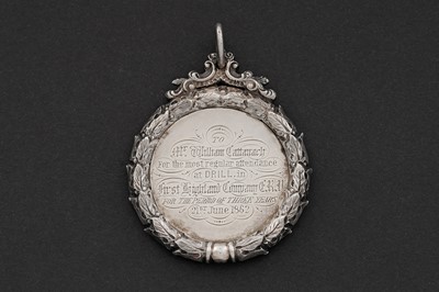 Lot 663 - A Victorian Scottish silver medal