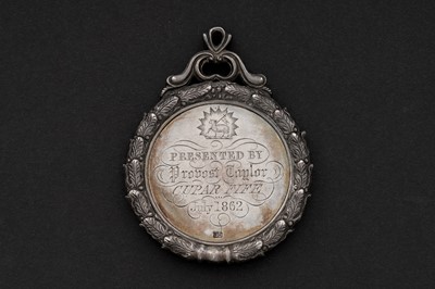 Lot 659 - A rare Victorian Scottish provincial silver prize medal
