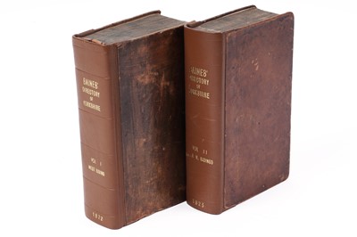 Lot 170 - Two volumes of History, Directory & Gazetteer Of The County Of York | 1822/3