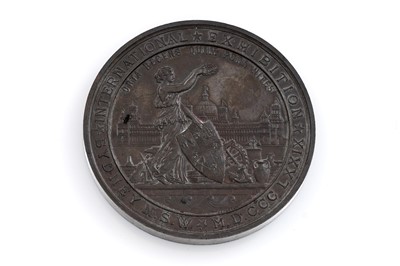 Lot 655 - Australian interest: a Victorian bronze medallion