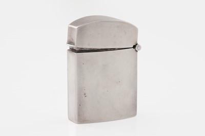 Lot 534 - A George V Scottish provincial silver vesta case