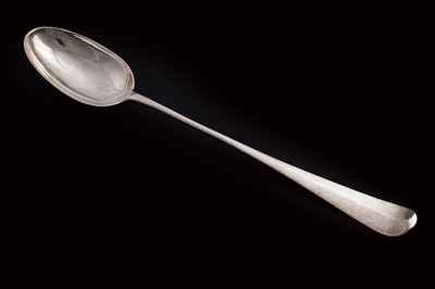 Lot 556 - A rare George II Scottish provincial silver hash spoon