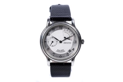 Lot 775 - Zenith Elite HW: a fine platinum cased chronometer wristwatch