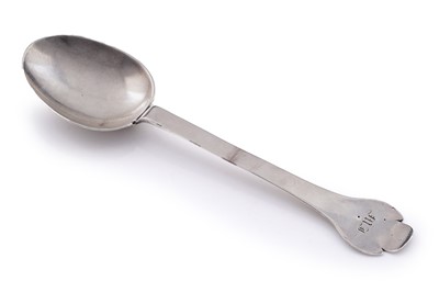 Lot 558 - A rare William and Mary Scottish silver trefid spoon