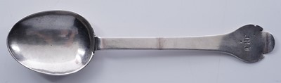 Lot 558 - A rare William and Mary Scottish silver trefid spoon