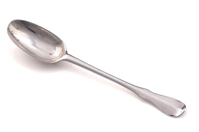 Lot 653 - A George II Scottish provincial silver teaspoon