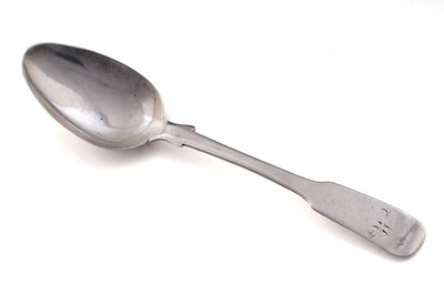 Lot 652 - A George IV Scottish provincial silver teaspoon