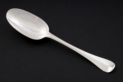 Lot 630 - A George I provincial silver tablespoon