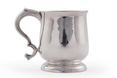 Lot 524 - A George II Scottish silver mug
