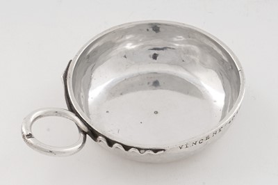 Lot 64 - A late 18th Century French silver wine taster