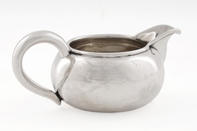 Lot 61 - A 19th Century Russian silver cream jug