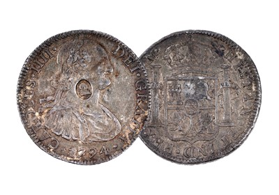 Lot 352 - George III silver dollar, Emergency Issue, 1794