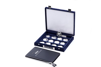 Lot 354 - Thirteen silver proof coins, Endangered Wildlife