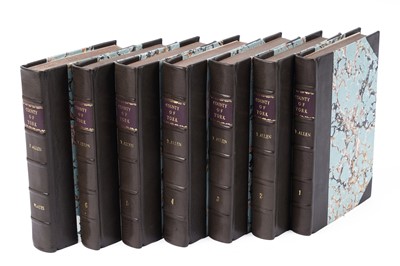 Lot 213 - A New And Complete History Of The County Of York by Thomas Allen | c.1830
