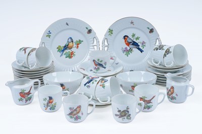 Lot 376 - A Koenigszelt porcelain tea service