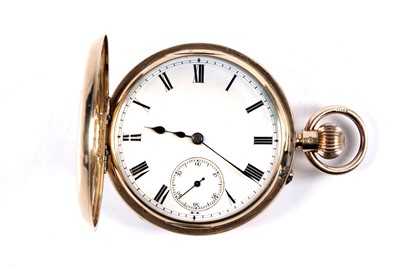 Lot 804 - Charles Proctor, Newcastle Upon Tyne: an 18ct yellow gold cased hunter pocket watch