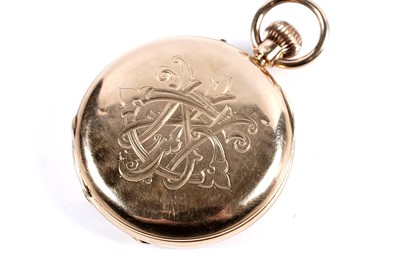 Lot 804 - Charles Proctor, Newcastle Upon Tyne: an 18ct yellow gold cased hunter pocket watch