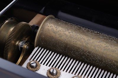 Lot 91 - An Ami Revenc Swiss cylinder music box