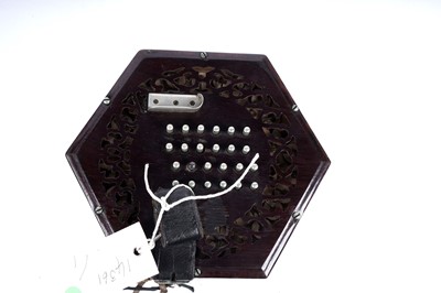 Lot 7 - A Lachenal English system concertina