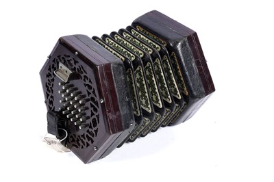 Lot 7 - A Lachenal English system concertina