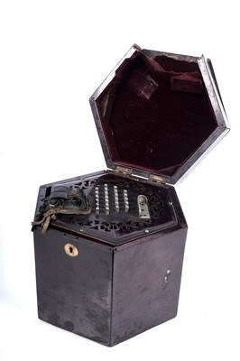 Lot 7 - A Lachenal English system concertina