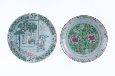 Lot 234 - Two Chinese plates