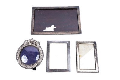 Lot 288 - Four silver mounted photograph frames