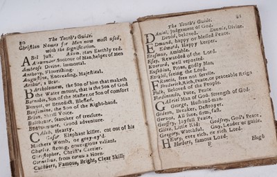 Lot 131 - A Guide for the Child and Youth | 1734